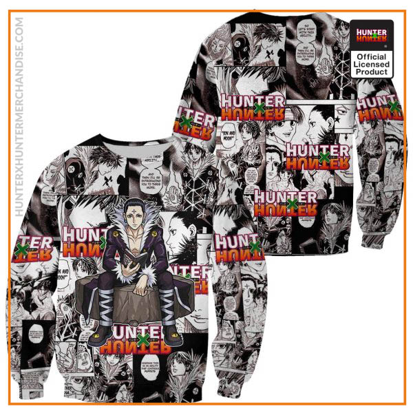 chrollo lucilfer hunter x hunter shirt sweater hxh anime hoodie jacket gearanime 2 - Hunter x Hunter Store